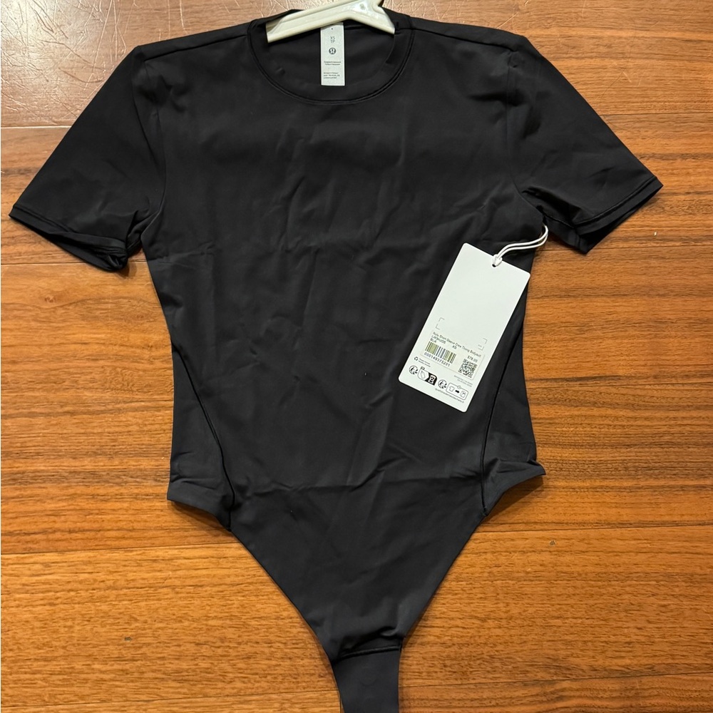 NWT lululemon athletica Black Bodysuit